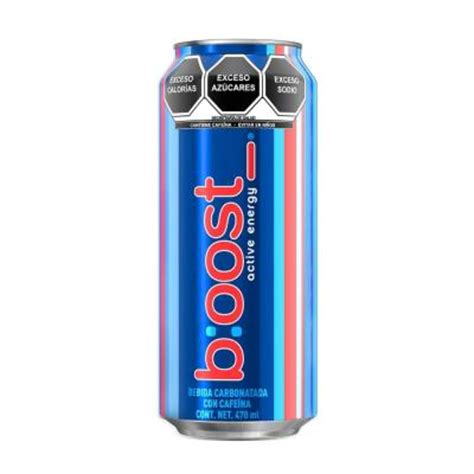 Bebida Energetica Boost Energy mora azul 470ml.